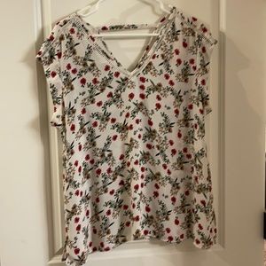 DR2, XL, short sleeve top, sheer